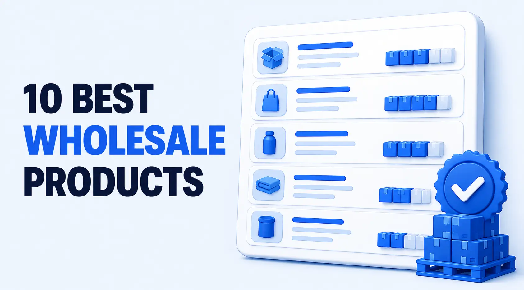 10 Best Wholesale Products to Sell Online