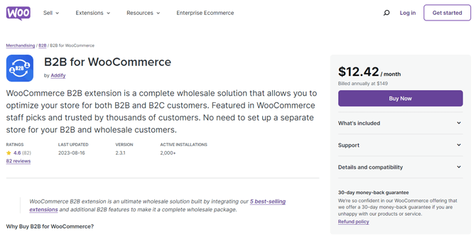 B2B for WooCommerce