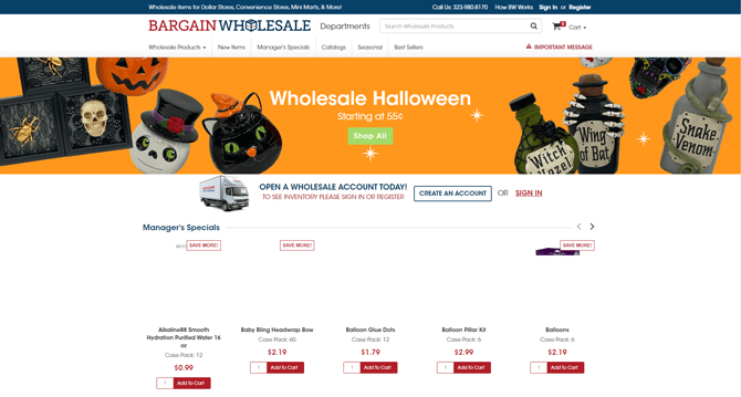 Bargain Wholesale