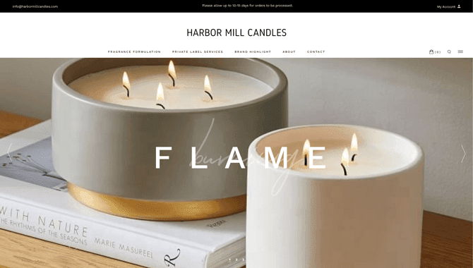 Harbor Mill Candles