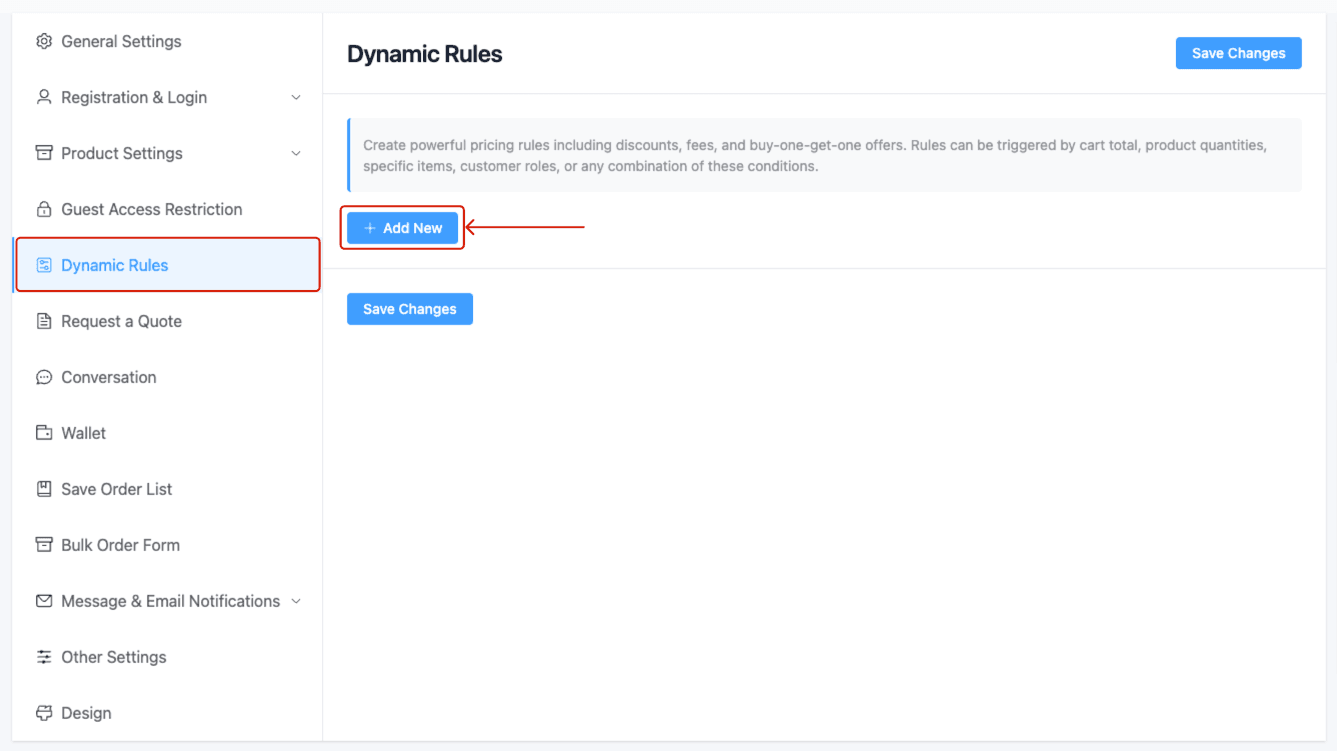 Add a New Rule