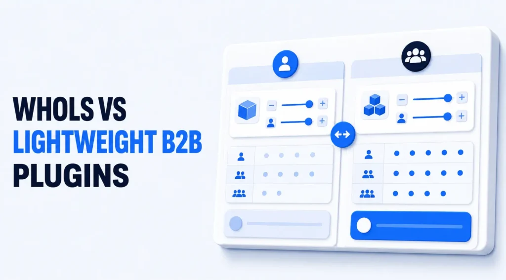 Whols vs Lightweight B2B Plugins