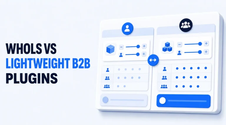Whols vs Lightweight B2B Plugins